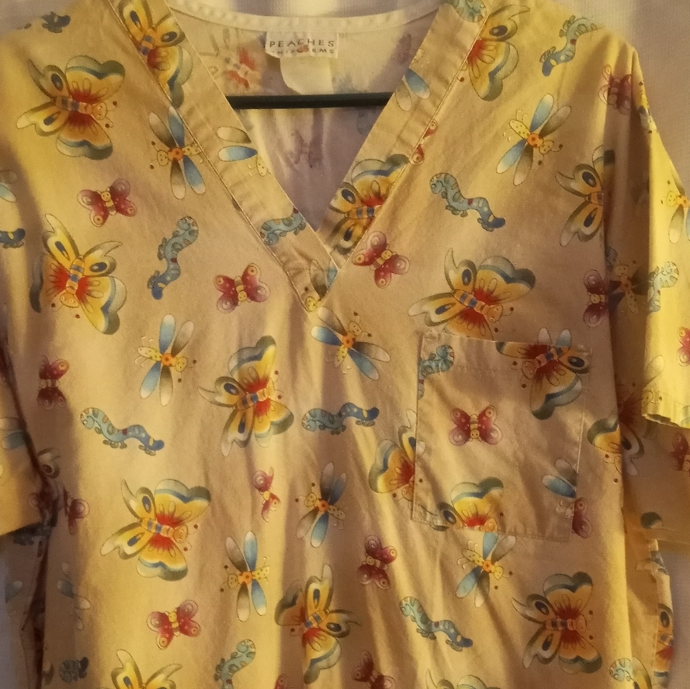 Nursing Scrub Top